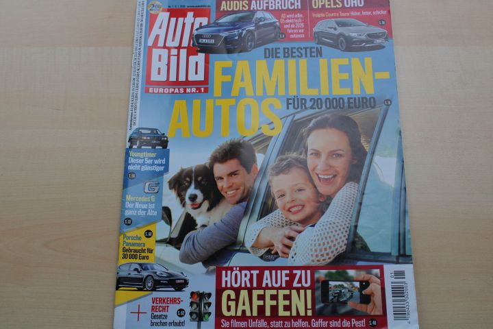 Deckblatt Auto Bild (01/2018)